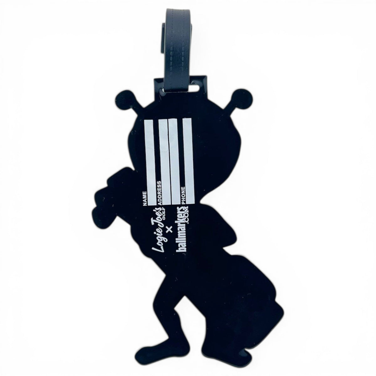 Alien Caddy Clip-On Tag | Multi-Use Bag Tag, Travel Tag, Golf Accessory