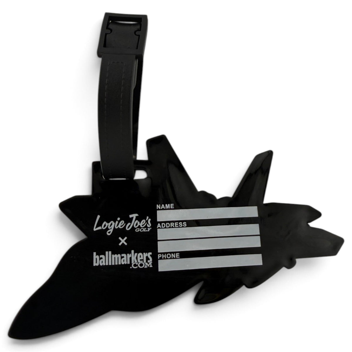 Jet Clip-On Tag | Multi-Use Bag Tag, Travel Tag, Golf Accessory