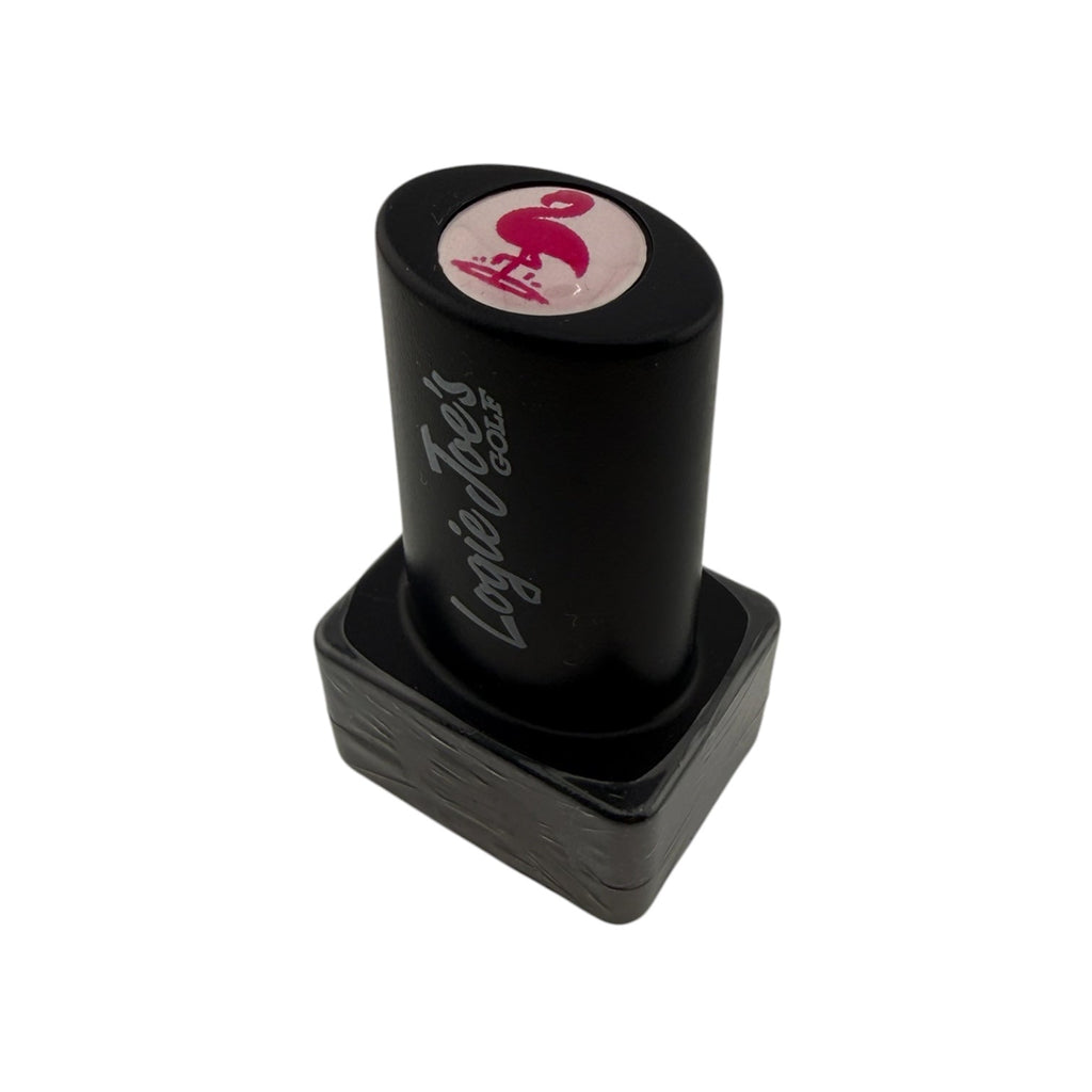 Flamingo Golf Ball Stamp | Quick-Dry Ink Stamper | Easy Ball Identification | Fun Golf Gift