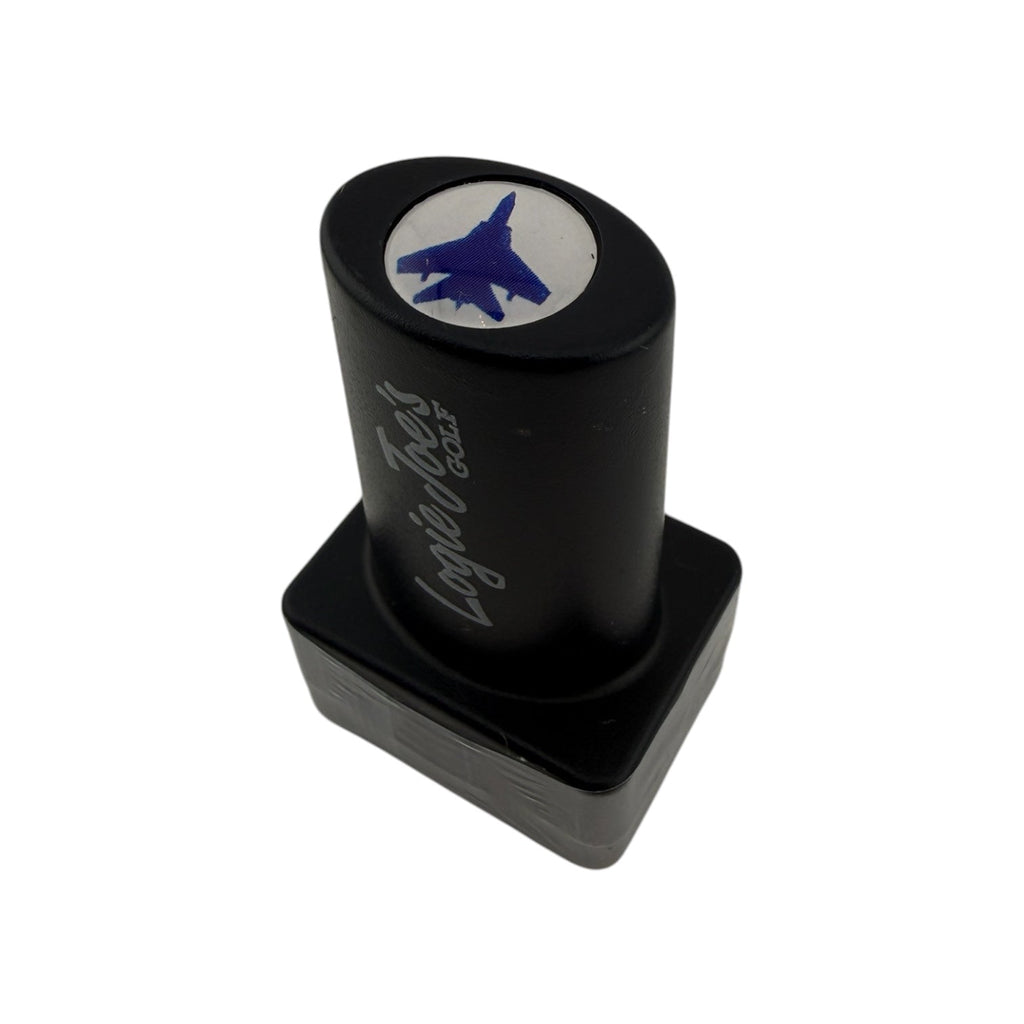 Jet Blue Golf Ball Stamp | Quick-Dry Ink Stamper | Easy Ball Identification | Fun Golf Gift